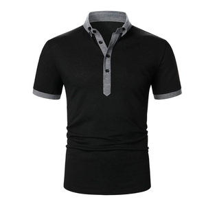 Polo homme à prix d'usine, polo de golf uni à manches courtes pour hommes exigeants, à prix de gros - Product Image 1