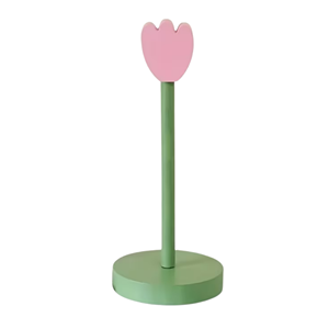 Support de papier essuie-tout en bois naturel du Vietnam en gros, support de rouleau de papier esthétique pour table, charmante décoration de table de Pâques - Product Image 2