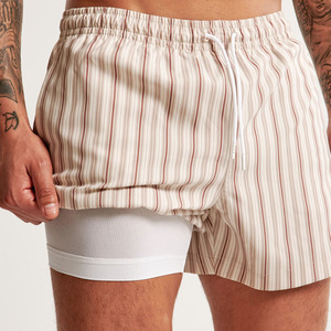 2026 New Custom Factory-Made High Street Style Summer <b>Shorts</b> Casual 100 % Polyester Beach & Swimming Wear for Men's Wholesale - Product Image 3