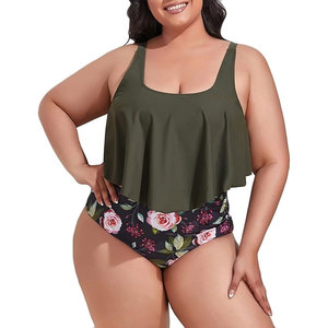 Traje de Baño Personalizado Solid Trader, Bikini Cover Up Ligero, Protección Solar, Transpirable, Ropa de Vacaciones, Talla Grande, Ropa de Playa para Mujer - Product Image 1