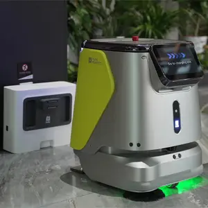 Driverless Intelligent Cleaning Robot Commercial Industrial Floor Washer Machine Mop Vacuum Sweeping Cleaning Robot