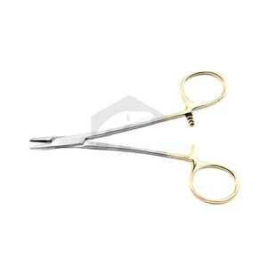 Derf Needle Holder Tungsten Carbide Surgical Medic Instruments Secure Needle <b>Grip</b> Stainless Steel <b>Control</b> Longevity - Product Image 1