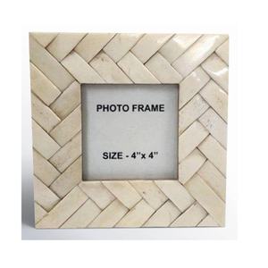 Hot Selling Natural Bone Woven Border <b>Photo</b> <b>Frame</b> for Living Room Bulk Wholesale Decor Accessory at Competitive Price - Product Image 4