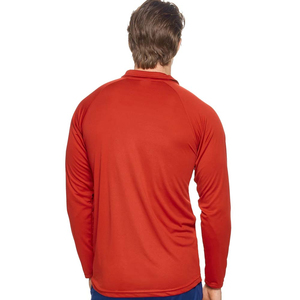 <b>Men</b> Winter Pullover <b>Jacket</b> Solid <b>Lined</b> Polyester/Cotton <b>Fleece</b> Stretch Fabric Breathable Windproof Golf Running Training Gym - Product Image 6