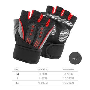 High Performance Winter Outdoor Half Finger Non-Slip Lightweight Unisex <b>Cycling</b> Gloves Breathable - Product Image 5