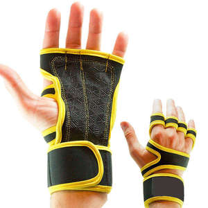 Wholesale Customized Logo Breathable Non-Slip Half Finger Gym Fitness <b>Gloves</b> for Unisex <b>Weight</b> Lifting Cycling & Sports <b>Training</b> - Product Image 4