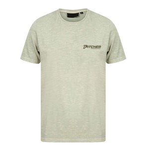 เสื้อยืดลายฟอกสีสไตล์ใหม่สำหรับผู้ชาย ผ้าฝ้ายนุ่มใส่สบาย สไตล์ลำลองแนวสตรีทแวร์ - Product Image 1