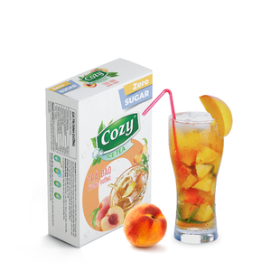 Té Helado de Durazno al Por Mayor de Fábrica, Bebidas Saludables Sin Azúcar, Preparación Rápida, Té Instantáneo de Durazno en Polvo, Empaquetado - Product Image 1