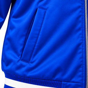 Chaqueta con Cierre Completo Phi Beta Sigma para Hombre, Chaqueta Bomber Estilo Universitario con Letras Bordadas, Cuello Acanalado, Ropa Exterior Informal para Fraternidad - Product Image 6