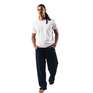 Pantalones Deportivos de Pierna Recta Navy Zero Classic para Hombre, Corte Relajado, para Entrenamiento, Suministro al por Mayor Personalizado OEM - Product Image 4