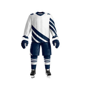 Venta al por Mayor de Camisetas de Hockey sobre Hielo – Precio Económico, Logotipo Bordado, Uniformes Sublimados 100% Poliéster - Product Image 2