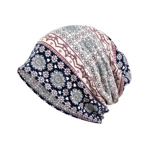 New Arrived Customized Unisex Floral <b>Beanie</b> Digital Printed Paisley Pattern Casual Hat 56-58CM Adult Size Custom <b>Beanies</b> - Product Image 3