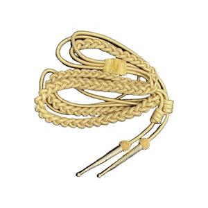 Cordón de Hombro Aiguillette de Alta Calidad, Trenzado, para Decoración de Ceremonias, Color Personalizado, OEM, ODM, Accesorios de Uniforme al por Mayor - Product Image 5