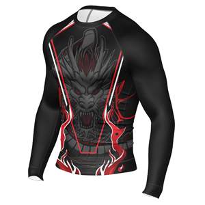 Camiseta de Surf Sublimada con Logotipo Personalizado al por Mayor, Camiseta de Natación para Hombre, 100% Poliéster, Transpirable, de Secado Rápido, Protección Solar Ligera - Product Image 3