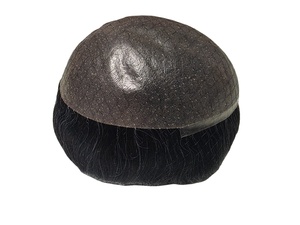 Meilleure Qualité Perruque Toupet Cheveux Toupet avec Deep Wave Style Kinky Droite et Eau Vague de Corps Indien Perruque de Cheveux par Air BD - Product Image 5