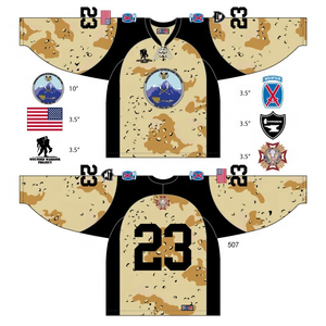 การออกแบบใหม่ที่มีคุณภาพที่ดีที่สุดการปฏิบัติและการแข่งขันสวมใส่กีฬา Canadiens Camo ฮอกกี้ย์ผู้ผลิต - Product Image 6