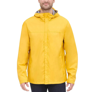 INTRAX WORLD Customized Design Men's Canvas Winter <b>Waterproof</b> Windproof Breathable <b>Red</b> Softshell Rain <b>Jacket</b> Stand Collar Cotton - Product Image 6