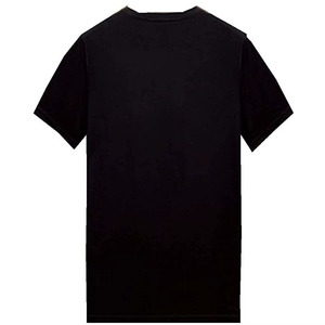 Camisetas transpirables al por mayor de longitud regular para mujer, color negro, de secado rápido, con logotipo de diamantes de imitación, para verano, para damas adultas. - Product Image 6