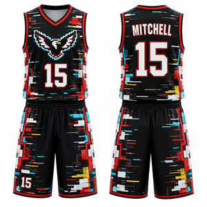 Uniformes de Baloncesto Personalizados al por Mayor para Equipos Universitarios, Comunitarios, Academias, Clubes Deportivos, Jugadores, Entrenadores, Ropa de Partido, Cancha de Baloncesto - Product Image 3