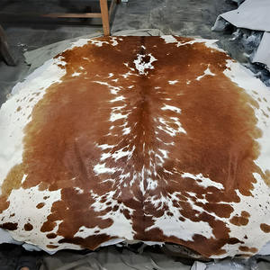 Cuir de vachette véritable pour la confection de vêtements de mode, matériaux de bricolage pour l'artisanat du cuir, fournitures pour sacs faits main, fabrication de chaussures, peau pour tapis de style western - Product Image 6