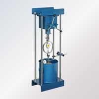 Appareil manuel d'essai de gonflement des sols, équipement de compression manuel pour l'analyse des sols en laboratoire