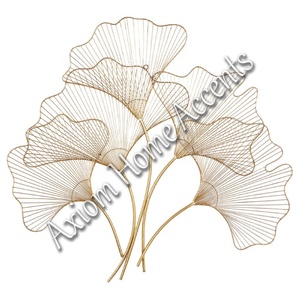 ศิลปะผนังโลหะทำด้วยมือที่มีการแกะสลักที่ซับซ้อนชิ้นส่วนตกแต่งที่ทันสมัยสำหรับห้องใดๆโดย Axiom Home - Product Image 3