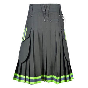 กิ๊ตส์ทำมือสไตล์สก็อตปี 2026 สีเขียวมะกอกสำหรับนักดับเพลิง, กิ๊ตส์นักดับเพลิง - Product Image 2