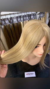 Cheveux Topper de haute qualité, 100% cheveux vietnamiens, couleur personnalisable, toutes longueurs, beauté naturelle. - Product Image 6