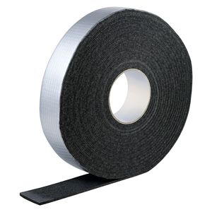 Rotolo isolante autoadesivo in schiuma di alluminio da 10 m x 5 cm per tubi, con strato in lamina di alluminio per isolamento tubazioni, pellicola adesiva in schiuma - Product Image 1