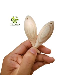 Decoración de Peces de Madera de Fresno Natural de 15 cm, Manualidades de Peces de Madera Estilo Japonés, Adorno Decorativo Pintado a Mano para el Hogar - Product Image 5