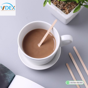 Agitadores de Café de Madera VDEX - Palitos para Agitar Café de 7.5 Pulgadas, 100 Unidades, Agitadores Desechables de Madera de Abedul para Café/Bebidas, Agitadores para Bebidas - Product Image 6