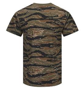 เสื้อยืดแขนสั้นลายพรางสำหรับผู้ชาย คอกลม ทรงปกติ ระบายอากาศได้ดี เสื้อยืดลำลองผ้าโพลีเอสเตอร์ทอ เสื้อยืดผู้ชาย - Product Image 3
