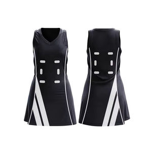 Uniforme de Netball de Última Moda, Tela Elástica de Alta Calidad, Vestido de Netball Transpirable y Ligero, Ropa de Equipo para Entrenamiento y Competencia - Product Image 1