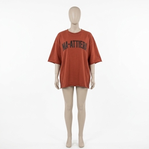 Camiseta Oversize Roja Oxidada para Hombre Estilo <span class=keywords><strong>Bape</strong></span>, Ropa para Hombre, Camisetas para Hombre, Proveedor Mayorista, <span class=keywords><strong>Precio</strong></span> Bajo - Product Image 3