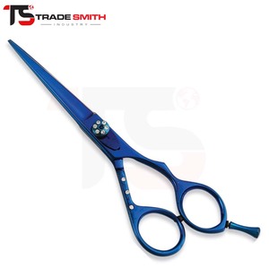 Tijeras de Corte de Precisión TSI Barber Stylish para Barberías, Salones de Belleza y Aplicaciones Profesionales de Peluquería - Product Image 1