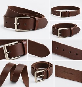 Ceintures classiques en cuir pour hommes |   Ceintures de Costume Formelles |   Fournisseur de ceintures en cuir personnalisées en gros de Divine International - Product Image 4
