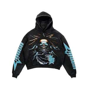 Conjunto Deportivo Personalizado con Logotipo Serigrafiado 2026, Pantalones Deportivos Anchos de Algodón 100% de Alta Calidad - Product Image 4