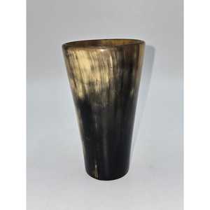 Luxury Handcrafted Viking Drinking Horn Glass for Beer <b>Wine</b> Whisky Natural Buffalo Black Horn Drinking Glass for Bar Party - Product Image 3