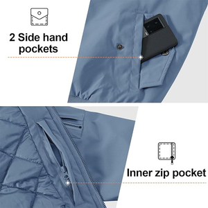 Hot Selling Winter Customized Color Solid Pattern Plain Dyed Discharge Printing Front Waterproof Breathable Eco-Friendly <b>Fleece</b> - Product Image 5
