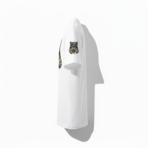 T-shirts décontractés pour hommes 100 % coton tricoté à manches courtes, coupe classique, 220 grammes, imprimés, écologiques, meilleures ventes, en stock pour la vente en gros - Product Image 3