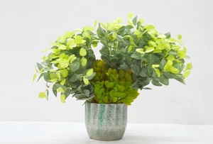 Premium Hammered Texture Green Antique Color Nickel Plated Aluminum Flower <b>Vase</b> Luxuries Style <b>Vase</b> for Luxuries Home & Wedding - Product Image 3
