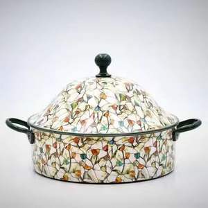 Ensemble de boîtes de rangement en métal avec couvercle et poignée, organisateur de cuisine décoratif, boîte alimentaire multifonctionnelle - Product Image 4