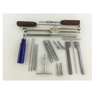 Juego de Instrumentos Ortopédicos para Fragmentos Pequeños, para Procedimientos en Miembros Superiores, Herramientas Quirúrgicas Manuales de Acero Inoxidable, Certificación CE Clase I - Product Image 1