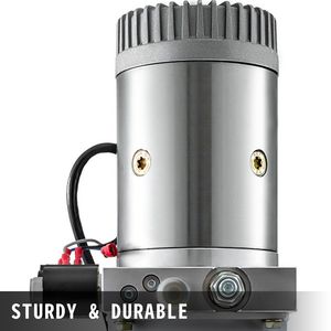 Unité hydraulique blanche de 6 quarts à double action en plastique - pour camions à benne basculante - Product Image 2