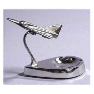 Vintage Design Customized Aluminum Miniature Plane Ashtray <b>Mirror</b> Polish Handmade Flawless Conditions Desk Decor Smoker Gifts - Product Image 1
