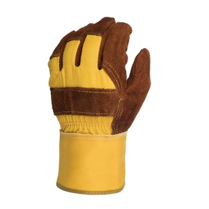 Gants de travail en cuir de vachette de haute qualité, gants de sécurité pour la construction industrielle avec fonction antidérapante, gants en cuir - Product Image 3