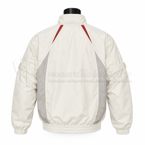 Chaqueta Cortavientos Personalizada 100% Nailon, Impermeable, con Cierre, para Exteriores, Estilo Urbano, Otoño, Venta al Por Mayor, OEM, para Hombre - Product Image 2