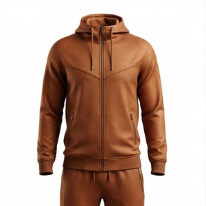 Survêtement en velours de haute qualité personnalisé pour hommes, vêtements de sport en velours, survêtement en molleton de luxe pour hommes, survêtements pour hommes - Product Image 1