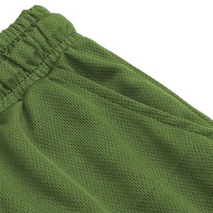 Men's Olive Green Quick Dry <b>Shorts</b> With Pockets Drawstring Waist Casual Solid Color Mid Length <b>Short</b> <b>Shorts</b> - Product Image 5