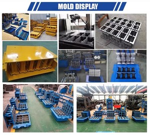 4-15 Máquina de fabricación de ladrillos de gabinete de control PLC Máquina formadora de bloques de cemento de alto rendimiento completamente automática - Product Image 4